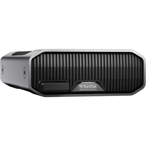 Refurbished (Excellent) - SanDisk Professional 24TB G-Drive Project - External HDD, Thunderbolt 3, USB (10Gbps), 7200RPM Ultrastar Hard Drive, Up to 260MB/s Read