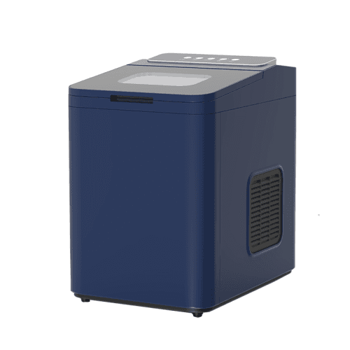 Generic Automatic Ice Maker – 12kg/Day Bullet Ice, BPA-Free, Touch Control – Blue