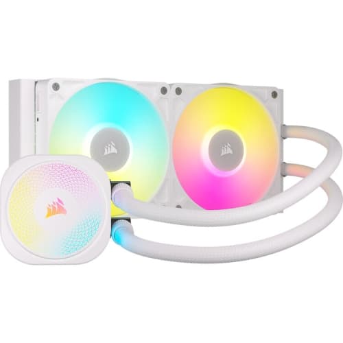Corsair iCUE LINK TITAN 240 RX Liquid CPU Cooler - White (CW-9061020-WW)