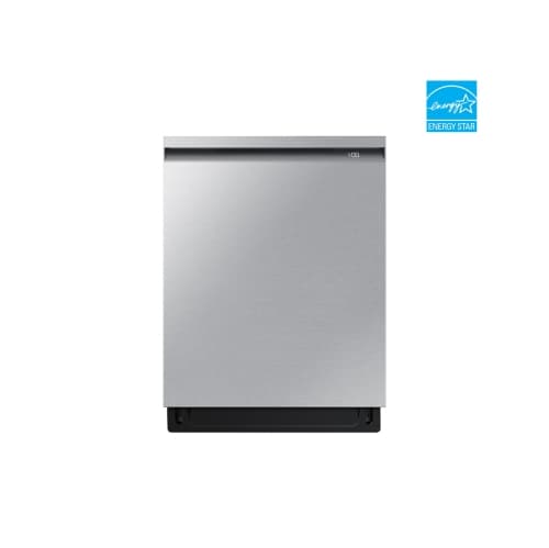Samsung Bespoke 24" Smart Top-Control StormWash+ Dishwasher (DW80B7070AP) - White Glass