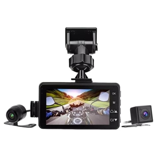 Motorcycle Dash Cam - Front Rear Camera - Dual Recording - 1080P