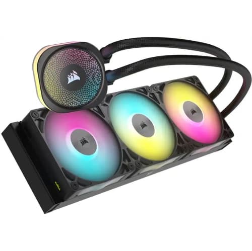 Corsair iCUE LINK TITAN 360 RX Liquid CPU Cooler with RGB Lighting - Black (CW-9061018-WW)