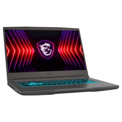 msi Thin 15.6" FHD 144Hz Gaming Laptop-Gray(Intel Core i7-13620H/NVIDIA GeForce RTX 4050/64GB DDR4/2TB SSD/Backlit Keyboard/Win 11 Pro)