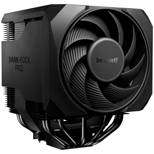 be quiet! Dark Rock Pro 6 Air Cooler, Extremely High CPU Cooling Performance, Semi-Passive Quiet Mode, 7 High Performance Heat Pipes, 2 Virtually Inaudible Silent Wings PWM Fan