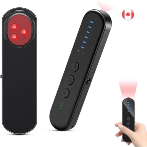 Upgraded Hidden Camera Detector, AI-Powered Anti-Spy Device, GPS Tracker & Bug Detector, Portable RF Signal Scanner for Hotels, Travel, Home & Office