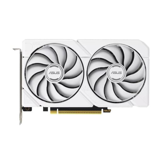 ASUS Dual Radeon RX 9060 XT 16GB GDDR6 White Edition Graphics Card