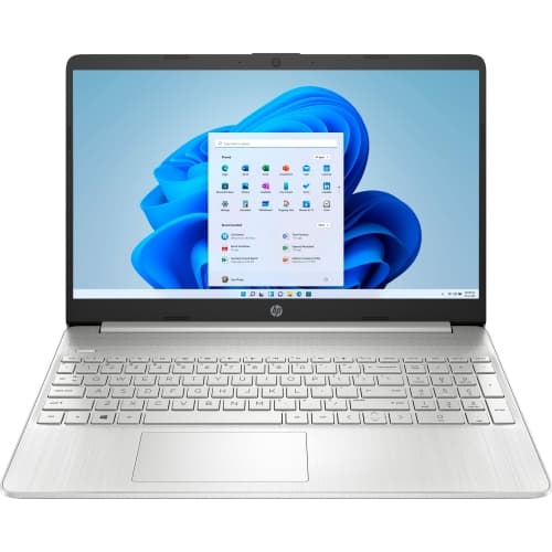 HP 15 15.6" HD Touchscreen Laptop - AMD Ryzen 3 3250U - 16GB DDR4 - 256GB SSD - Radeon Graphics - Windows 11 Home S - Natural Silver