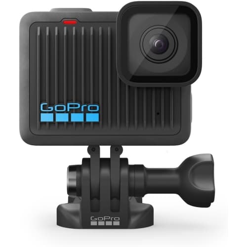 Refurbished (Excellent) - GoPro Hero Compact Waterproof Action Camera with 4K Ultra HD Video, 12MP Photos, Touch Screen, HyperSmooth, Wi-Fi, Black
