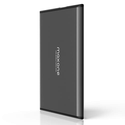 320GB Portable External Hard Drive, Ultra Slim USB3.0 HDD Storage Compatible for PC, Desktop, Laptop