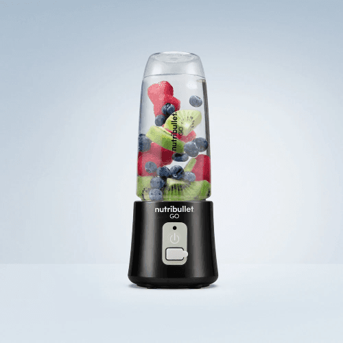 Nutribullet Go Cordless Personal Blender with USB Charging Bottle and Travel Lid - Black