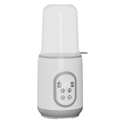 Baby Bottle Warmer - Constant Temperature Milk Heater - White Gray - 1pc