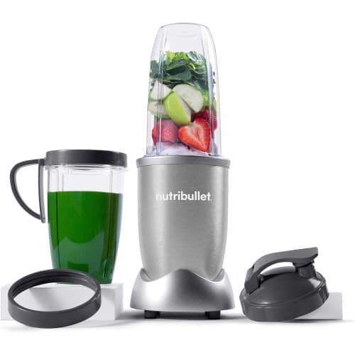 Open Box - Nutri Bullet PRO Single Serve Blender (900W) in Silver, NB9-0902S