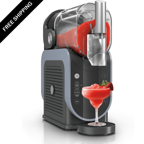 Professional Frozen Drink & Ice Machine with RapidChill Technology, Slushie Maker, 5 Preset Programs for Frozen Margaritas, Frappés, and More