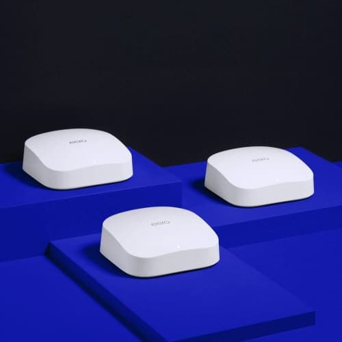 Amazon Eero Pro 6 AX4200 Tri-Band Mesh Wi-Fi 6 System (3-Pack) - White-K010312
