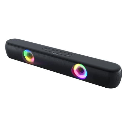 High-quality wireless Bluetooth speaker, RGB colorful long strip desktop laptop mobile phone speaker, wireless multi-function Bluetooth speaker, card-insertable