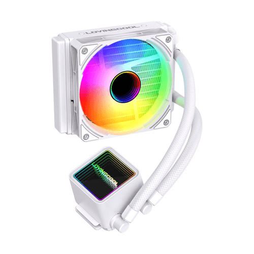 240 / 360 ARGB AIO CPU Liquid Cooler, Universal All-in-One Water Cooling Radiator, Addressable RGB Liquid Cooler Compatible with Intel & AMD Motherboards for Desktop Gaming PC