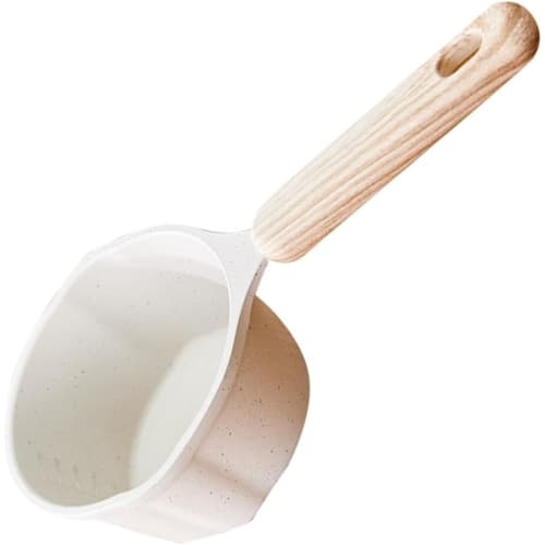 SLOWMOOSE 250ml Nonstick Metal Saucepan with Handle for Butter Melting and Heating