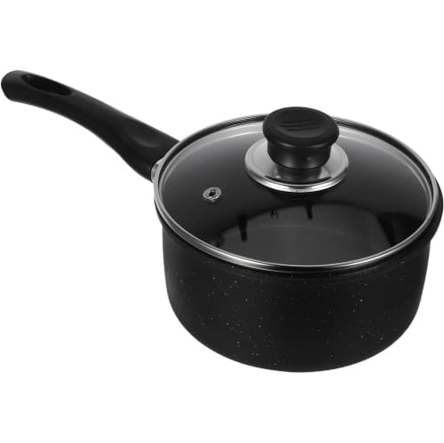 SLOWMOOSE Japanese Style Nonstick Saucepan 16cm with Lid - Mini Cooking Pot for 1-3 People, Ideal for Soups, Noodles, and Butter Warming