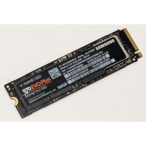 512GB SAMSUNG 970 EVO Plus 500GB SSD NVMe M.2 2280 Internal Solid State Drive , MZ-V7S500 (Refurbished - Good) (SSD1)