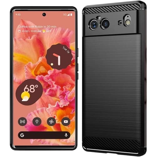 Compatible with Google Pixel 6 Phone Case, Soft TPU Slim Fashion Protective Phone Case Cover Google Pixel 6 case 6.4"
