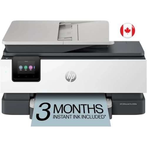 HP OfficeJet Pro 8125e Wireless All-in-One Colour Inkjet Printer with 3 Months Instant Ink, ADF and Auto 2-Sided Printing