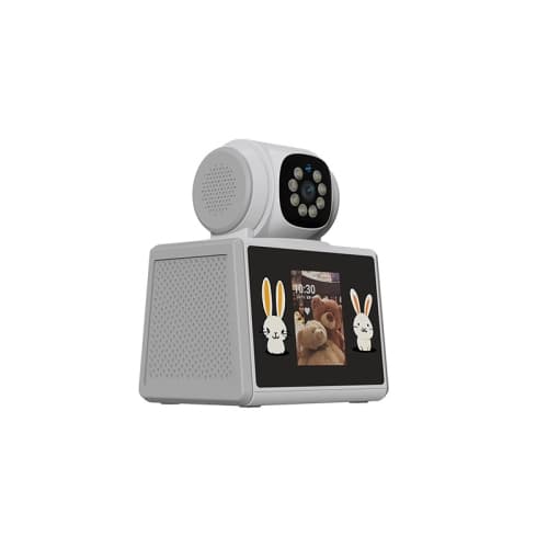 ApexGear Indoor PTZ Wifi Video Call Baby 2MP Monitor Camera, Built-In Screen, AI Human Tracking Two-Way Video Home Indoor Surveillance Cam