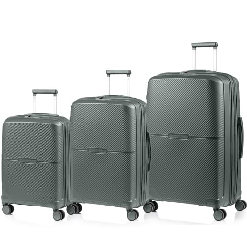 Aura 3-Piece Luggage Set-Green