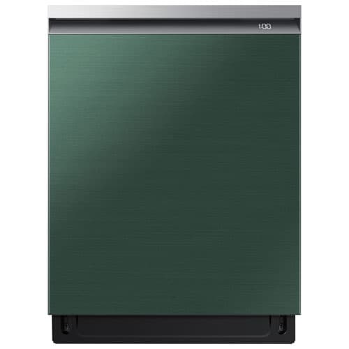 Samsung 24" 42dB Built-In Dishwasher with BESPOKE Dishwasher Door Panel - Emerald Green