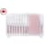 Bebelelo Baby Crib Bedding For Girls And Boys, Pink and White Stars Design - 4-Piece Set