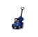 Voltz Toys Licensed BMW M5 4-in-1 Push Pedal Ride On Car Baby Walker with Push Bar, Leather Seat, Foot Rest and Rocking Chair Rails(Blue)