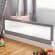 71" Toddler Bed Rails, Swing Down Extra Long Bed Bumper Sleep Bedrail Safety Side Guard for Box Bed, Leather Bed, Flat Bed