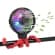 Stroller Fan Upgraded Portable Fan Versatile Fan Personal Desk Fan USB Rechargeable Fan with LED Light Flexible Tripod Design Handheld Fan 3 Speeds Baby Fan for Stroller