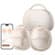 eufy S1 Pro Wearable Double Electric Breast Pump with Charging Case