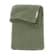 Mini Knots teddy crib bed blanket - Forest green - 75x100cm