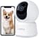 360 View 2K Pet Camera with Phone App, Indoor Security Camera, P2T Baby Monitor, Pan/Tilt, Motion & Sound Detection, Night Vision,Two-Way Audio, Works with Alexa