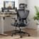 Ergonomic High-back Office Chair, Adjustable Home Office Mesh Desk Chair with Headrest/Flip-up Armrests, Task Computer Chair for Home/Office
