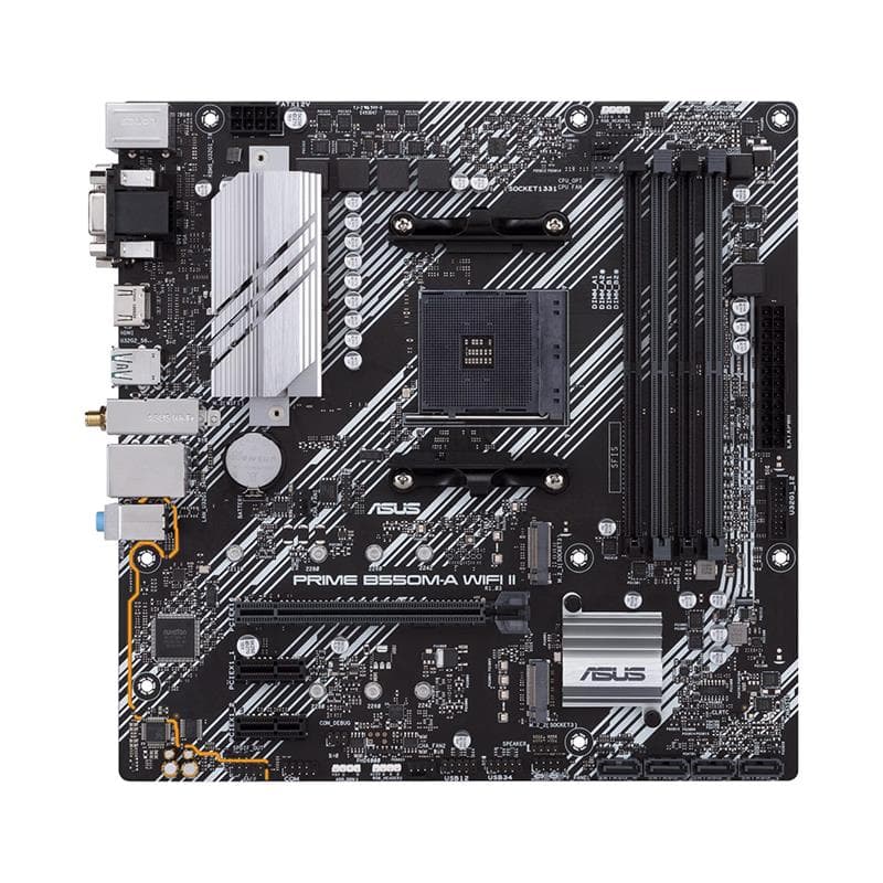 ASUS Prime B550M-A WIFI II Desktop Motherboard(Open Box)