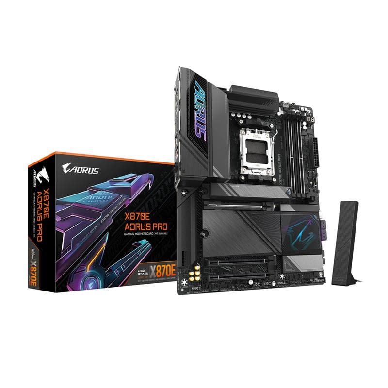 GIGABYTE X870E AORUS PRO AMD AM5 LGA 1718 Motherboard, ATX, DDR5(Open Box)