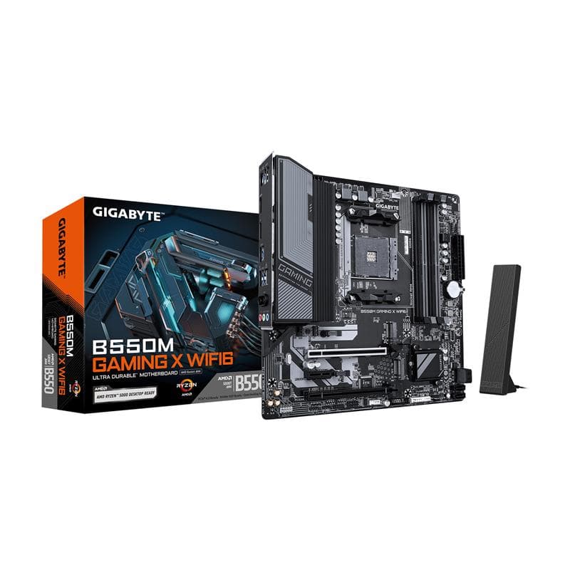 GIGABYTE B550M GAMING X WIFI6 AMD AM4 mATX Motherboard
