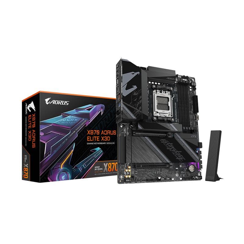GIGABYTE X870 AORUS ELITE X3D AMD AM5 ATX Motherboard