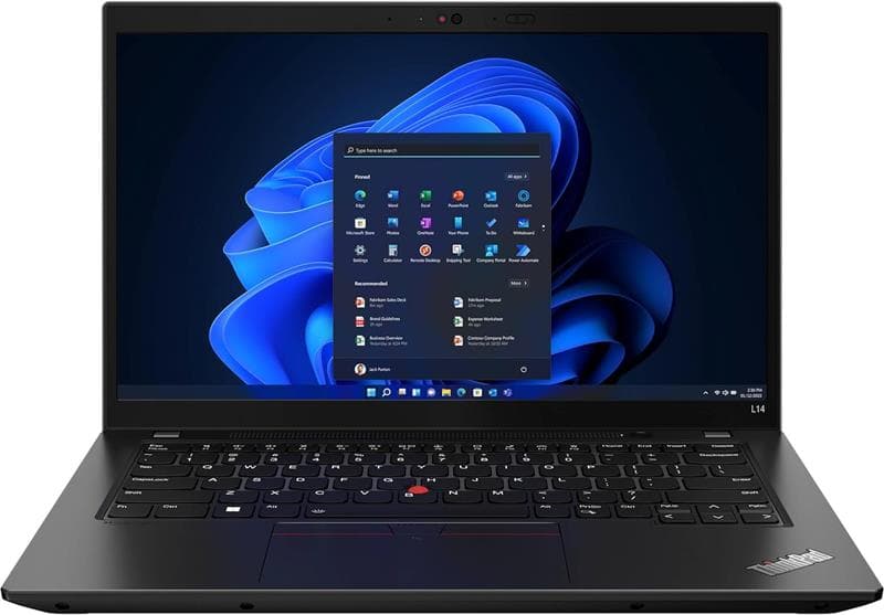 Lenovo ThinkPad L14 14" i5-1245U 16GB 256GB Windows 11 Pro Renewed