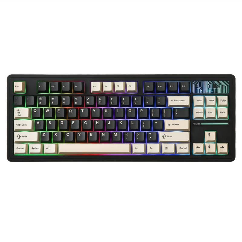 Yunzii YZ87 Tri-Mode 75% Gasket Vintage Mechanical Keyboard(Open Box)