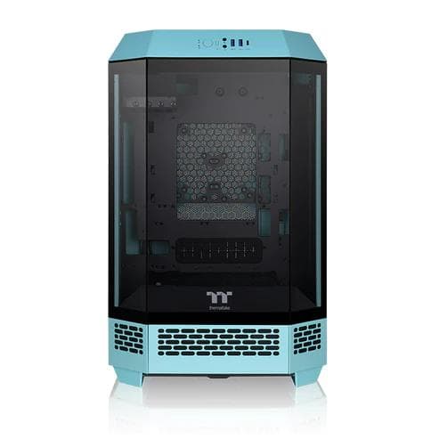 THERMALTAKE The Tower 300 Computer Case, Turquoise
