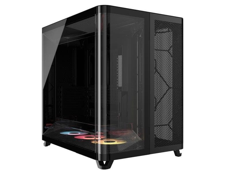 CORSAIR AIR 5400 RS-R ARGB Mid-Tower PC Case, Black(Open Box)