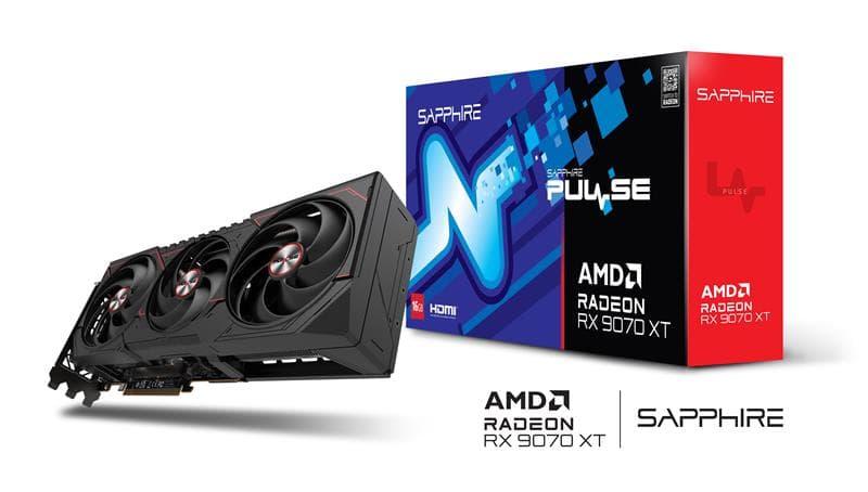 SAPPHIRE PULSE AMD RADEON RX 9070 XT 16GB GDDR6