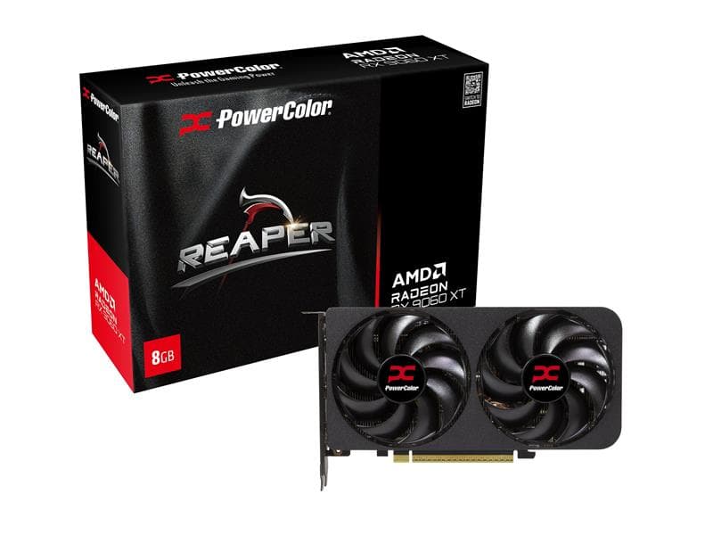 POWERCOLOR Reaper AMD Radeon RX 9060 XT 8GB(Open Box)