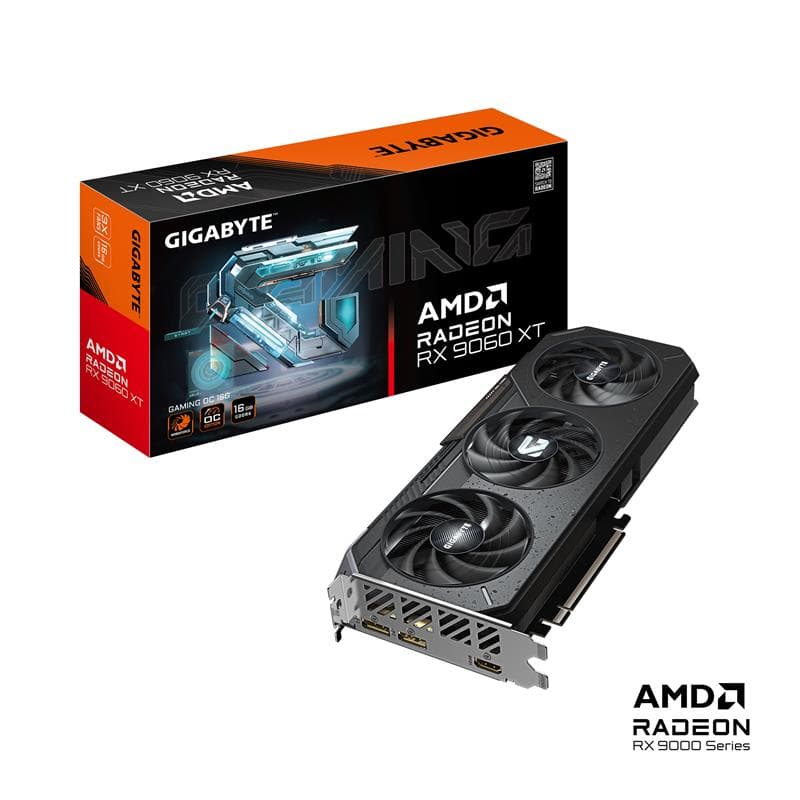 GIGABYTE Radeon RX 9060 XT GAMING OC 16G Graphics Card