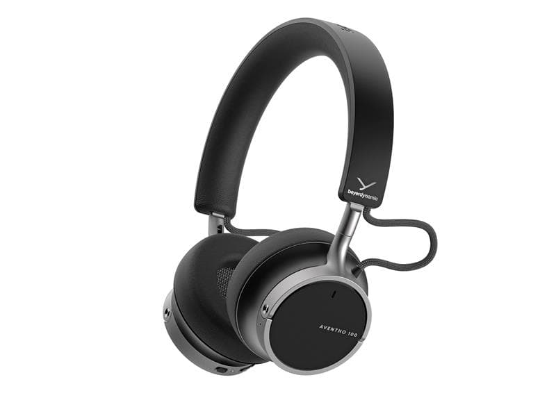BEYERDYNAMIC Aventho 100 Wireless On-ear Headphones with ANC, Black