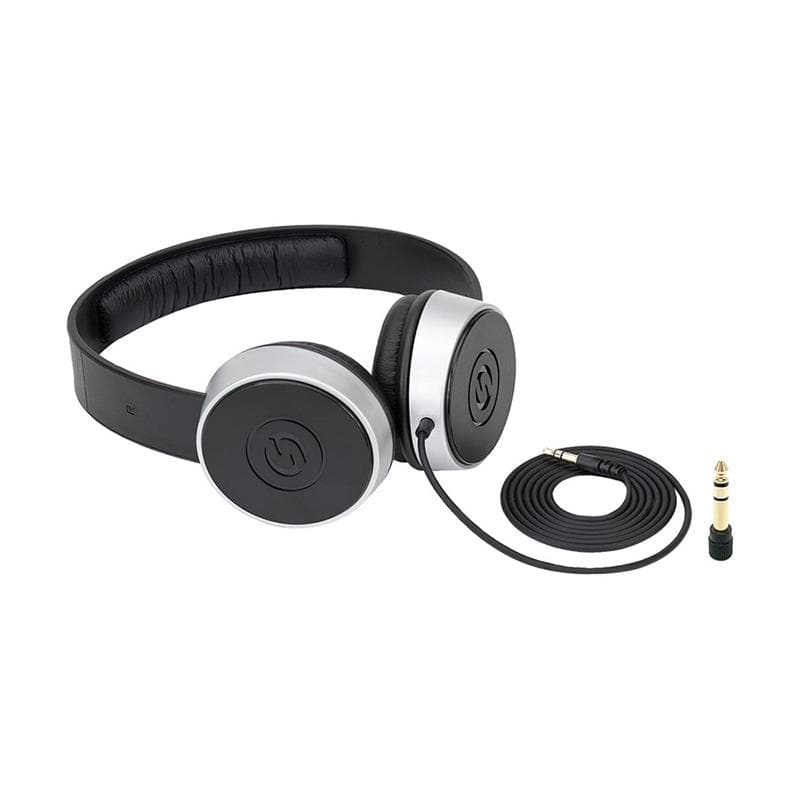 SAMSON SR450 On-Ear Studio Headphones, Black