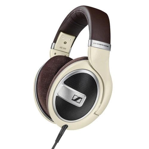 SENNHEISER HD 599 Open-Back Over-Ear Headphones, Matte Ivory(Open Box)